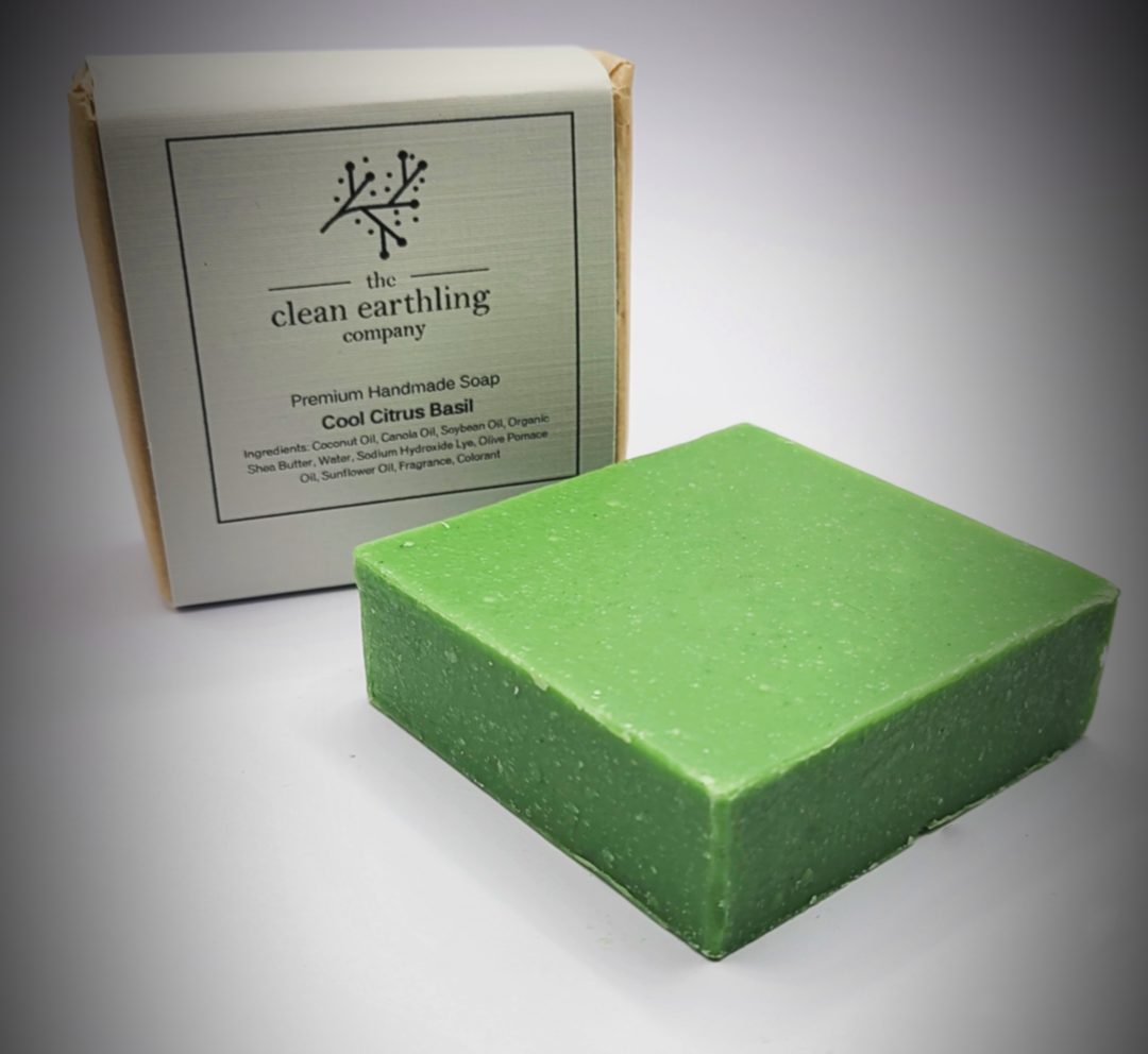 Cool Citrus Basil Soap