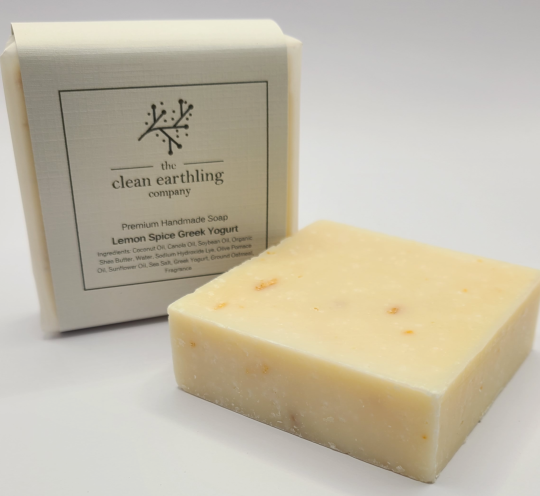 Lemon Spice Greek Yogurt Soap